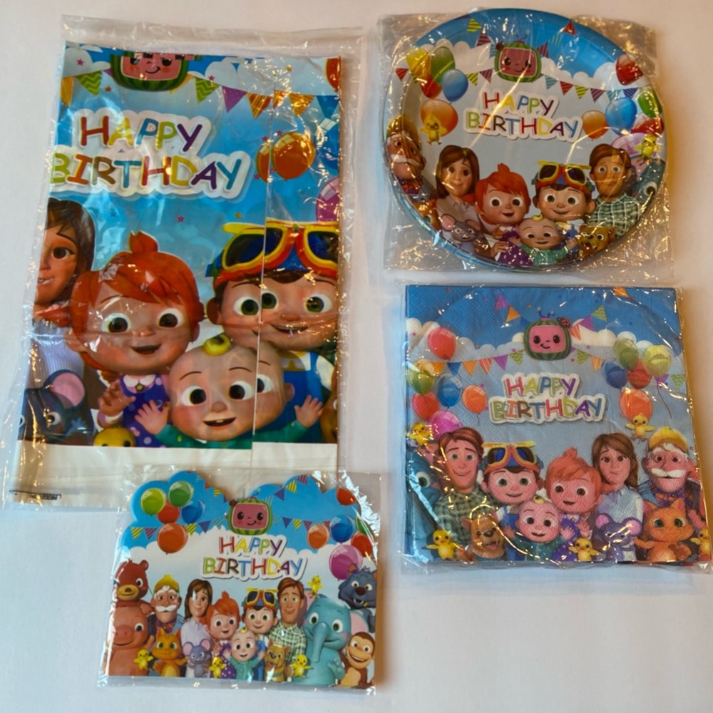 Cocomelon Party Supplies